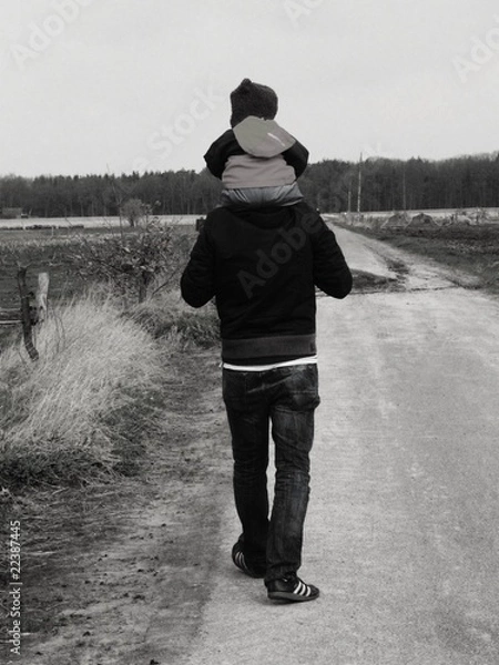 Obraz Vater und Sohn