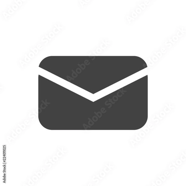 Fototapeta Illustration of email icon. Email vector image for UI, web design, app design