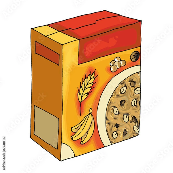 Obraz Boite de céréales