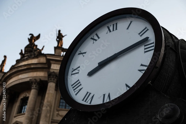Fototapeta Old town clock