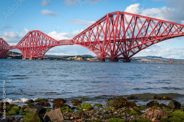 Obraz Train Bridge - Beach point