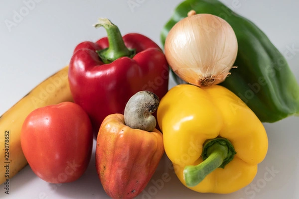 Obraz Legumes e frutas