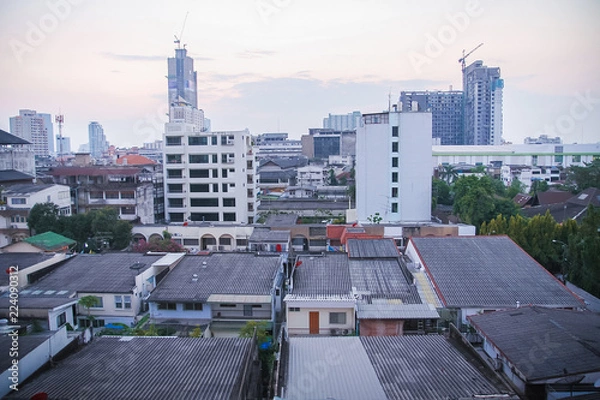Obraz top view bangkok