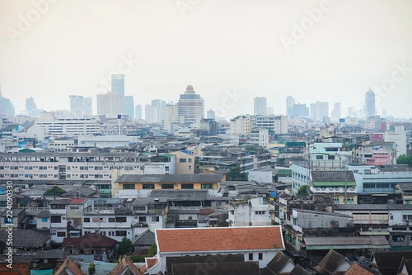 Obraz widok z góry bangkok