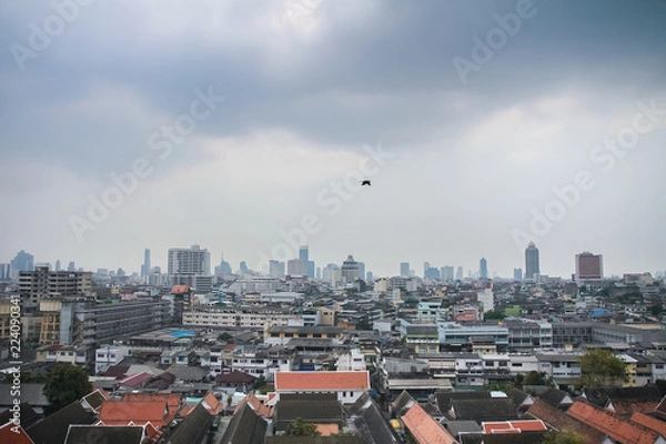 Obraz top view bangkok