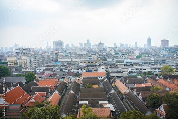 Obraz top view bangkok