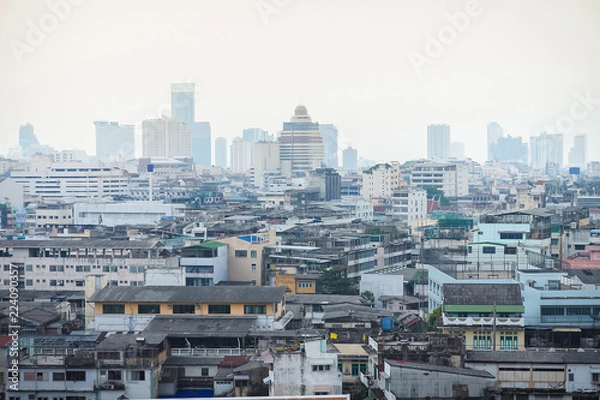 Obraz top view bangkok