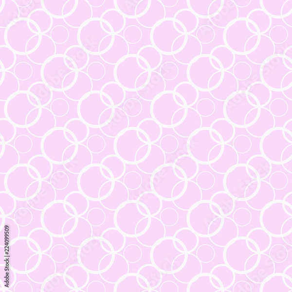 Fototapeta Geometric seamless pattern. Circles