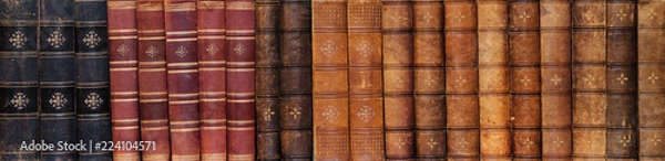 Obraz Wiersz starożytnych książek