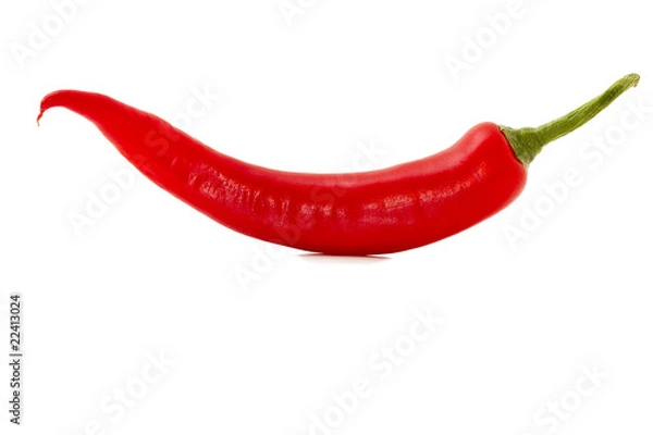 Obraz czerwona ostra papryka