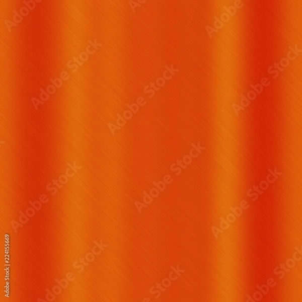 Obraz Orange seamless metal texture, abstract color background pattern