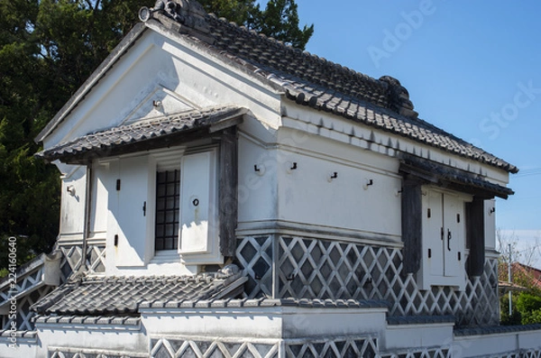 Obraz なまこ壁の蔵