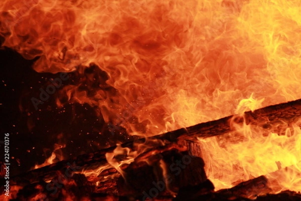 Fototapeta Fire