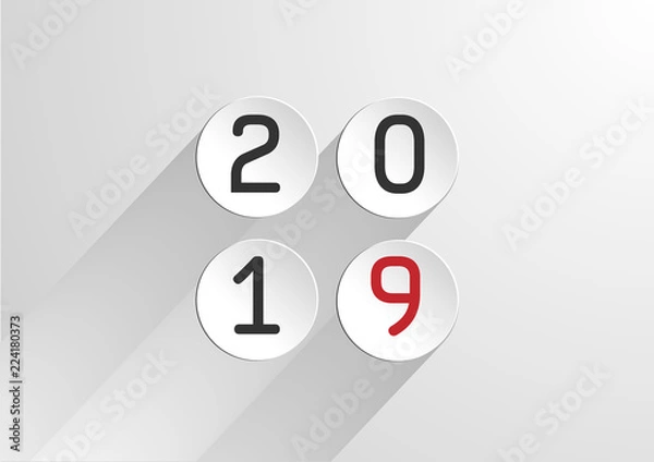 Fototapeta iki bin on dokuz