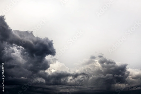 Fototapeta Storm Clouds Background