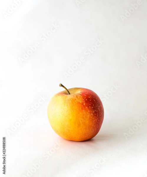 Fototapeta Apple on a white background
