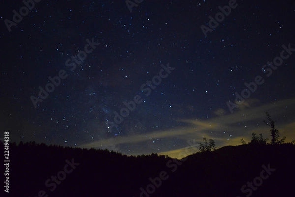 Obraz Sterne in der Nacht