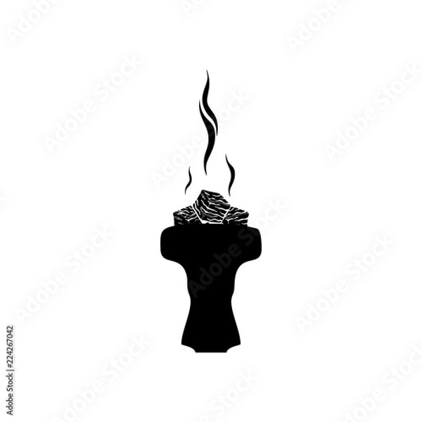Obraz charcoal for hookah