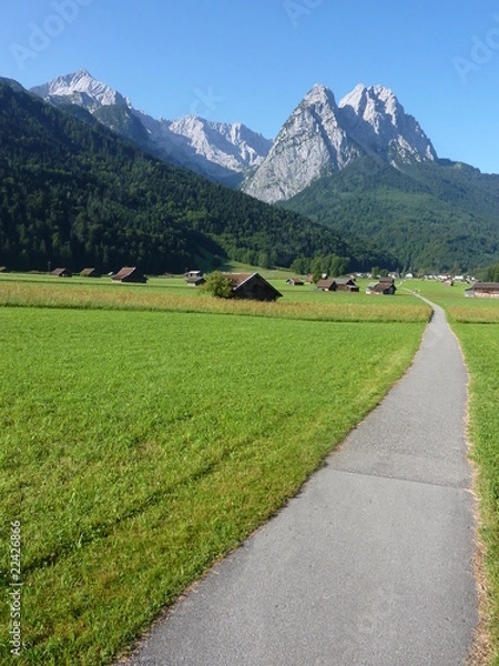 Obraz Zugspitze und Alpsoitze