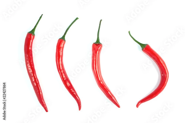 Fototapeta Red chili peppers