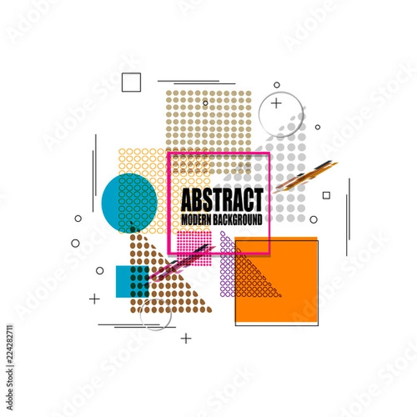 Fototapeta abstract modern background vector