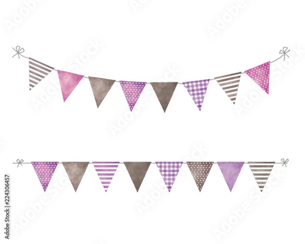 Fototapeta ガーランドのイラスト