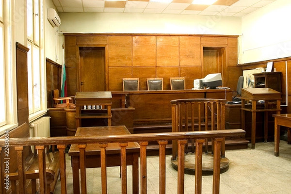 Obraz court room