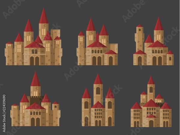 Fototapeta castle element