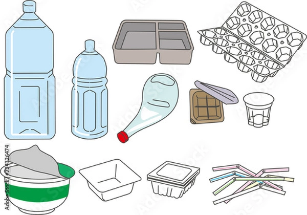 Obraz プラスチック ゴミ