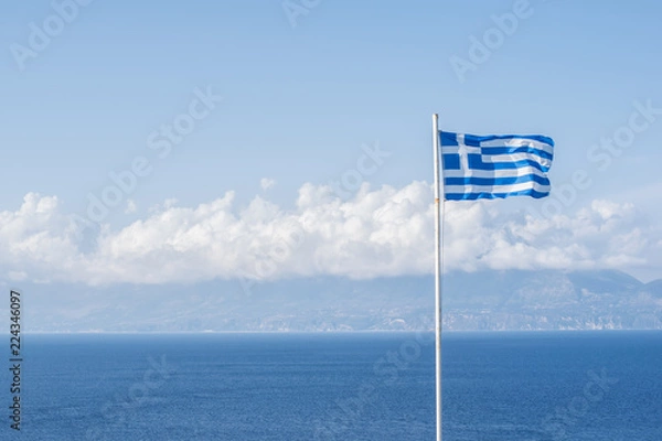 Obraz Greek flag 