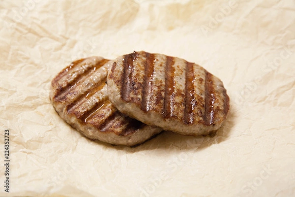 Obraz steak cooked on the grill