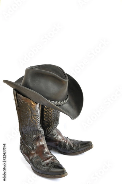 Obraz Boots and　ten-gallon