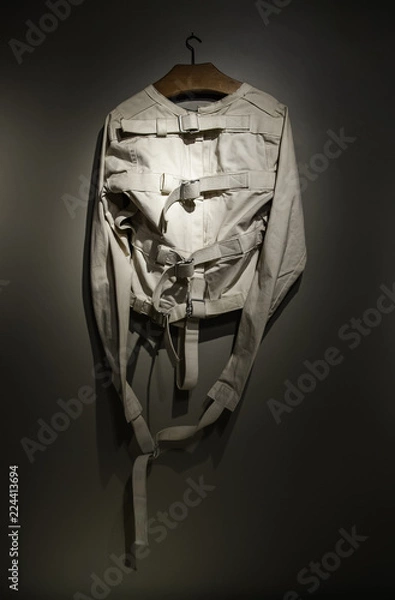 Obraz Old psychiatric straitjacket