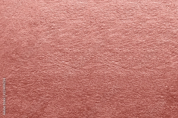 Obraz Abstract background. Rose Gold foil texture.