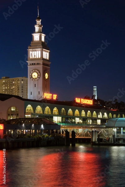 Obraz san francisco ferry building