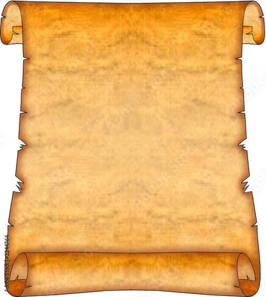 Fototapeta ancient scroll 06
