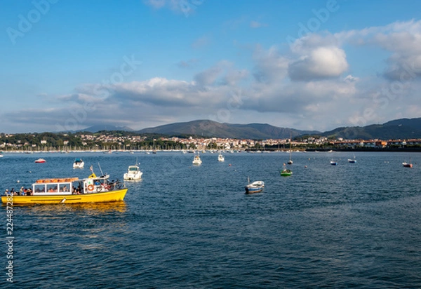 Fototapeta Costa de Hendaia