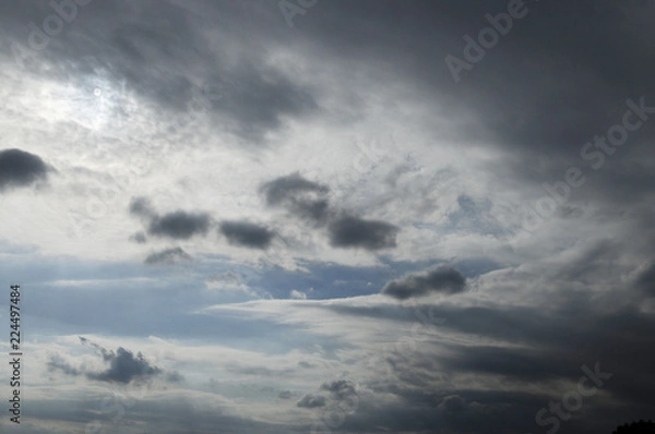 Fototapeta どんよりとした天気