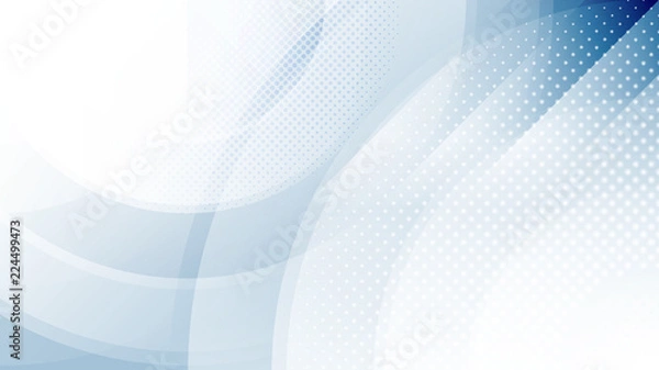 Obraz Streszczenie niebieskim tle kreatywnych światła i cienia. Ilustracji wektorowych.