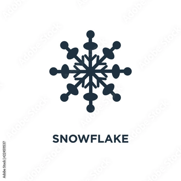 Fototapeta snowflake icon