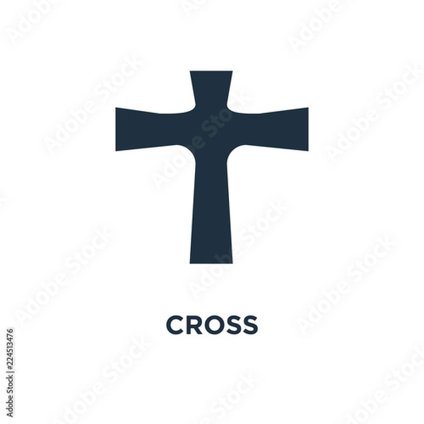 Fototapeta cross icon