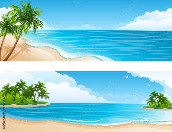 Obraz Tropical landscape