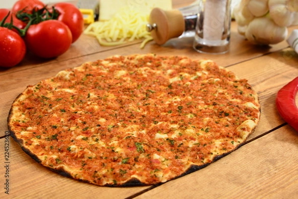 Obraz Lahmacun on the table