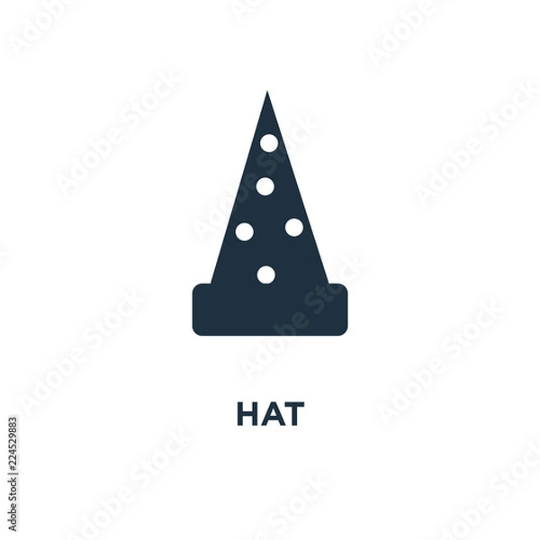 Fototapeta hat icon
