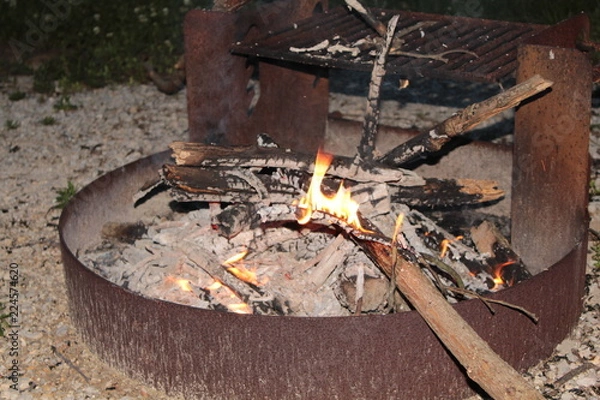 Obraz Camp Fire Pit