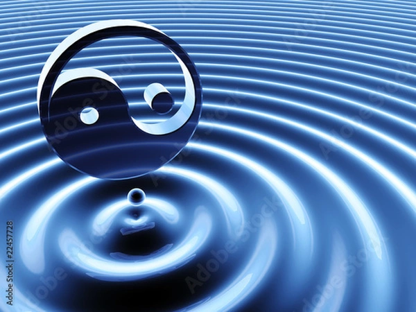 Obraz Yin yang symbol