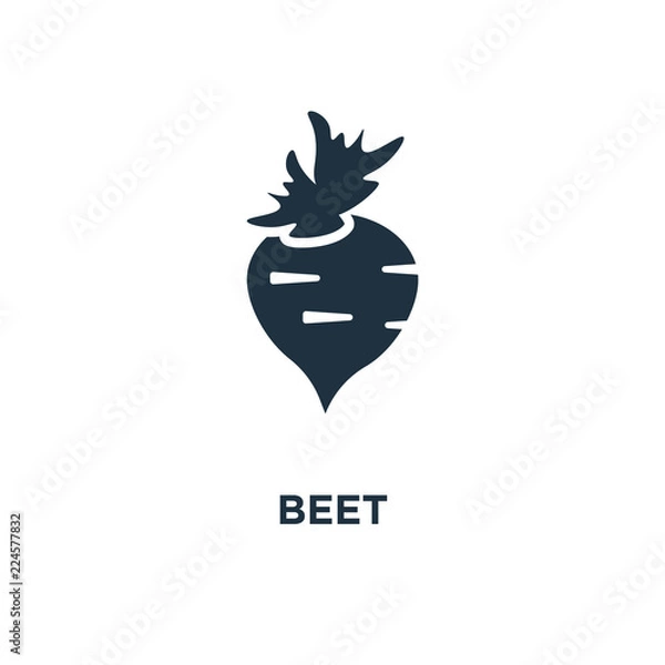Fototapeta beet icon