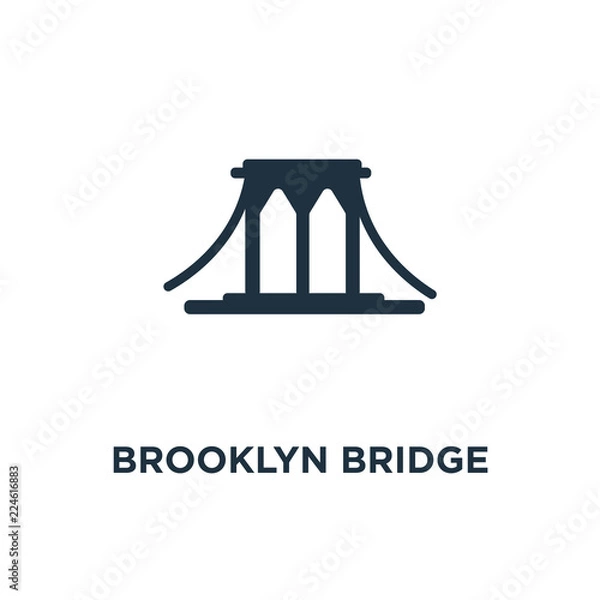 Obraz brooklyn bridge icon
