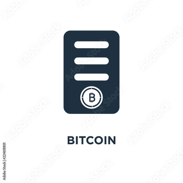 Fototapeta bitcoin icon