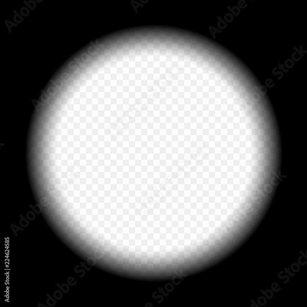 Fototapeta View through a telescope, viewfinder sniper scope. The concept of search, observation. Vector template.